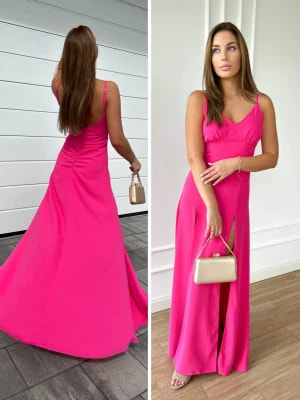 Zdjęcie produktu Imagine elegancka długa różowa sukienka PERFE