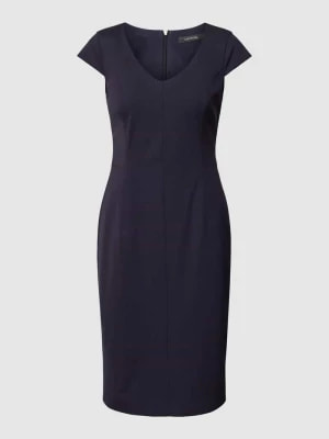 Zdjęcie produktu Sukienka o długości do kolan z dekoltem w serek comma
