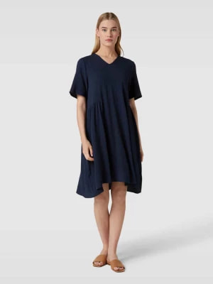 Zdjęcie produktu Sukienka o długości do kolan z fakturowanym wzorem model ‘Adaline’ Soft Rebels