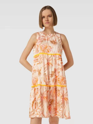 Zdjęcie produktu Sukienka o długości do kolan z kwiatowym wzorem Emily Van den Bergh