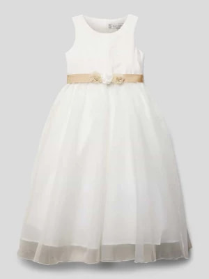 Zdjęcie produktu Sukienka o długości do kolan z tasiemką w talii Une Hautre Couture
