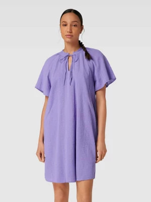 Zdjęcie produktu Sukienka o długości do kolan z wycięciem w kształcie łezki edc by esprit