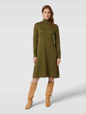 Zdjęcie produktu Sukienka o długości do kolan z wywijanym kołnierzem Esprit