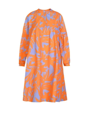 Zdjęcie produktu LIEBLINGSSTÜCK Sukienka "Rina" w kolorze niebiesko-pomarańczowym rozmiar: 34