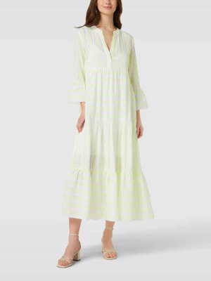 Zdjęcie produktu Sukienka tunikowa ze wzorem w paski model ‘Pearl’ tonno & panna