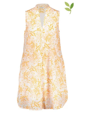 Zdjęcie produktu Marc O'Polo Sukienka w kolorze biało-żółtym rozmiar: 36