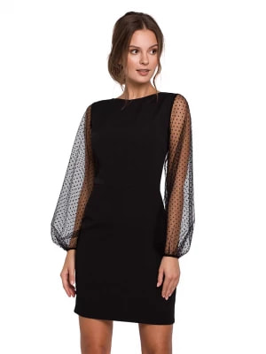 Zdjęcie produktu Makover Sukienka w kolorze czarnym rozmiar: XL