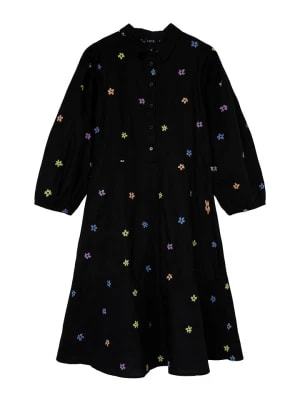 Zdjęcie produktu LMTD Sukienka w kolorze czarnym ze wzorem rozmiar: 146