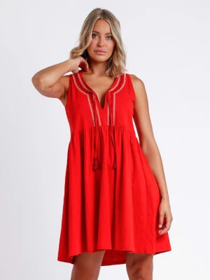 Zdjęcie produktu admas Sukienka w kolorze czerwonym rozmiar: L