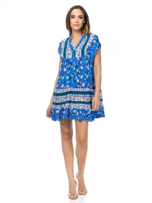 Zdjęcie produktu Tantra Sukienka w kolorze niebieskim ze wzorem rozmiar: onesize