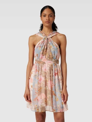 Zdjęcie produktu Sukienka w kwiatowe wzory LIU JO BLACK