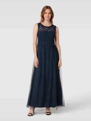 Zdjęcie produktu Sukienka wieczorowa z koronkowym obszyciem model ‘LYNNEA’ Vila