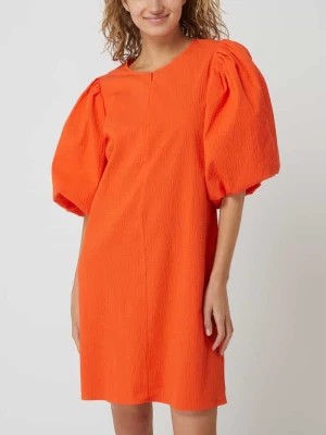 Zdjęcie produktu Sukienka z bawełny seersucker model ‘Brisk’ Just Female