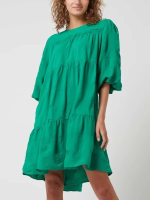 Zdjęcie produktu Sukienka z bufiastymi rękawami model ‘Lelia’ Minus