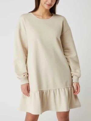 Zdjęcie produktu Sukienka z dzianiny dresowej z bawełną ekologiczną model ‘Paisley’ Just Female