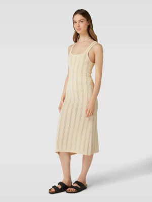Zdjęcie produktu Sukienka z dzianiny z ażurowym wzorem model ‘BEANA’ Pieces