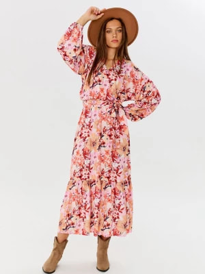 Zdjęcie produktu Sukienka z falbanką Floral Embrace XS NAOKO