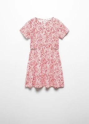 Zdjęcie produktu Sukienka z kwiatowym wzorem Mango Kids