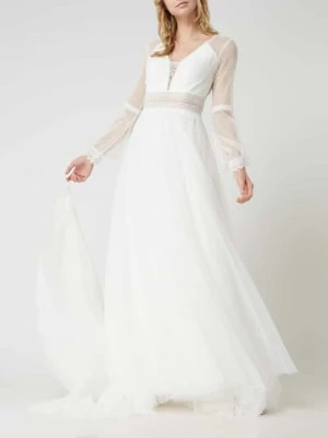 Zdjęcie produktu Suknia ślubna z koronką szydełkową luxuar