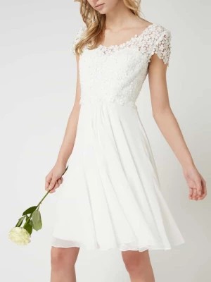 Zdjęcie produktu Suknia ślubna z koronki szydełkowej i szyfonu luxuar