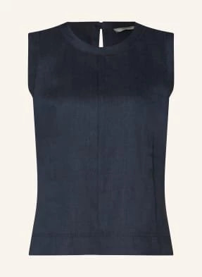Zdjęcie produktu Summum Woman Bluzka Bez Rękawów Z Lnem blau