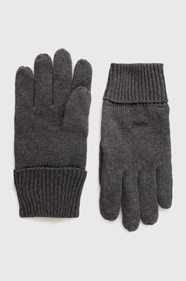 Zdjęcie produktu Superdry rękawiczki bawełniane męskie kolor szary