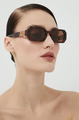 Zdjęcie produktu Swarovski okulary przeciwsłoneczne MILLENIA 5625301 damskie kolor brązowy