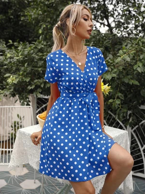 Zdjęcie produktu Sweet Summer Sukienka w kolorze niebieskim rozmiar: L