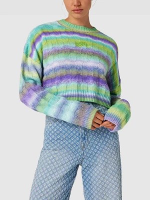 Zdjęcie produktu Sweter krótki z dzianiny ze wzorem w paski model ‘GECKO’ The Ragged Priest