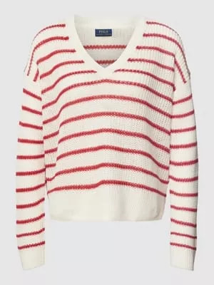 Zdjęcie produktu Sweter lniany z imitacji dzianiny Polo Ralph Lauren
