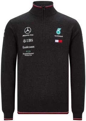 Zdjęcie produktu Sweter Mercedes AMG Petronas Mapm RP Mens Half Zip 141191036-150 Mercedes-Benz