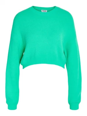 Zdjęcie produktu Noisy may Sweter "Neel" w kolorze zielonym rozmiar: L