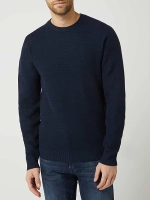 Zdjęcie produktu Sweter z bawełny ekologicznej model ‘Cornelius’ Selected Homme