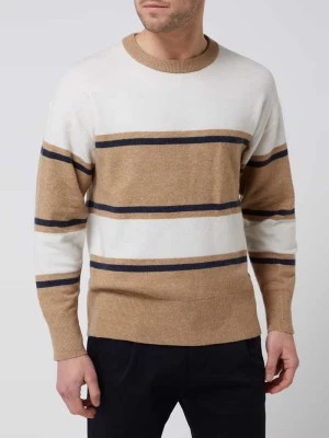 Zdjęcie produktu Sweter z dodatkiem wełny model ‘Stace’ Selected Homme