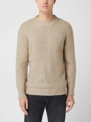 Zdjęcie produktu Sweter z dodatkiem wełny model ‘Unid’ Minimum