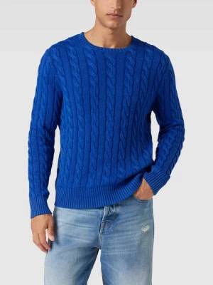 Zdjęcie produktu Sweter z dzianiny z bawełny ze ściegiem warkoczowym Polo Ralph Lauren
