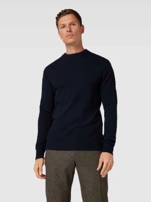 Zdjęcie produktu Sweter z dzianiny z okrągłym dekoltem model ‘SKIPPER’ Selected Homme