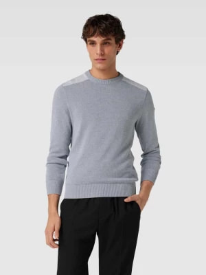 Zdjęcie produktu Sweter z dzianiny z paskami w kontrastowym kolorze PAUL & SHARK