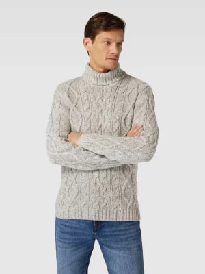 Zdjęcie produktu Sweter z dzianiny z wzorem warkocza RAGMAN