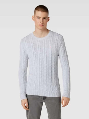 Zdjęcie produktu Sweter z dzianiny z wzorem warkocza Tommy Jeans