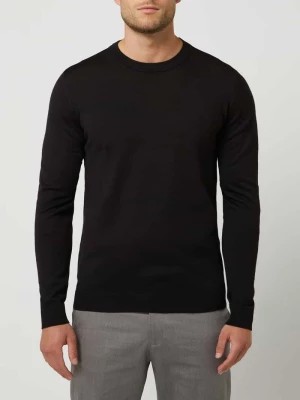 Zdjęcie produktu Sweter z mieszanki wełny merino model ‘Town’ Selected Homme