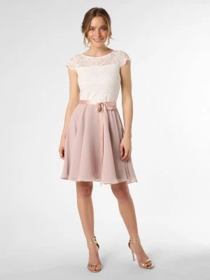 Zdjęcie produktu Swing Damska sukienka wieczorowa Kobiety Koronka biały|różowy jednolity,