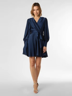Zdjęcie produktu Swing Damska sukienka wieczorowa Kobiety Satyna niebieski jednolity,