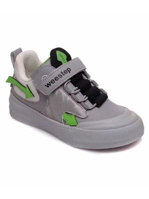 Zdjęcie produktu Szare buty sportowe dla chłopca Weestep- strzałki