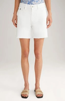 Zdjęcie produktu Szorty jeansowe w kolorze białym Joop