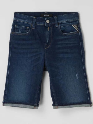Zdjęcie produktu Szorty jeansowe z dodatkiem streczu model ‘Coyne’ Replay