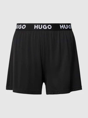 Zdjęcie produktu Szorty od piżamy z elastycznym pasem model ‘UNITE’ HUGO