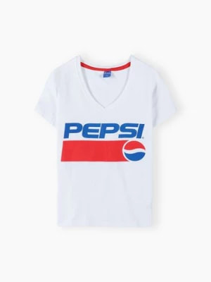 Zdjęcie produktu T-shirt damski PEPSI - biały