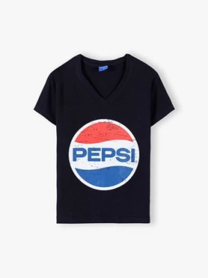 Zdjęcie produktu T-shirt damski Pepsi - czarny