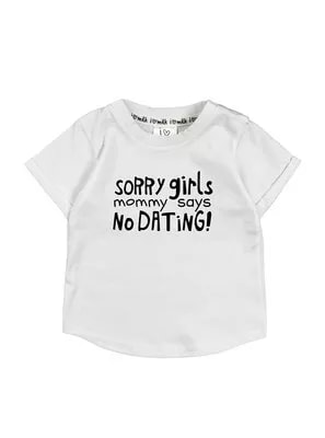 Zdjęcie produktu T-shirt dziecięcy "sorry girls"